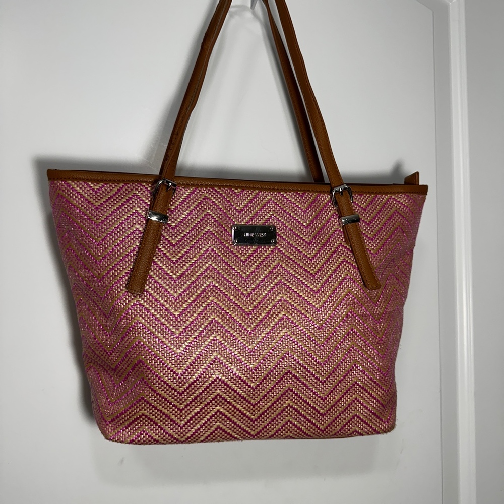 Nine West Chevron Tote